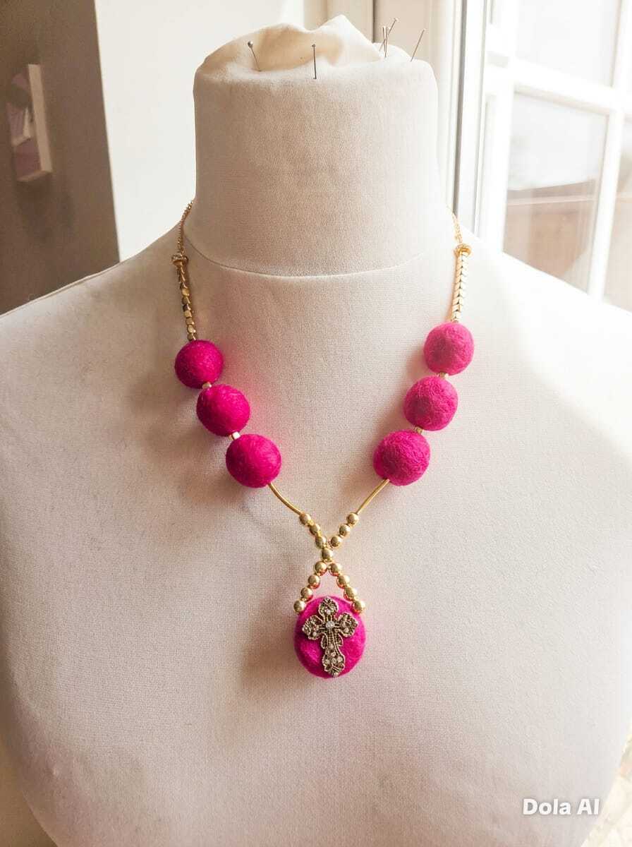 Felt Necklace